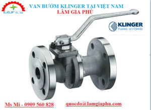 Van bi Klinger Intech K100 tại việt nam
